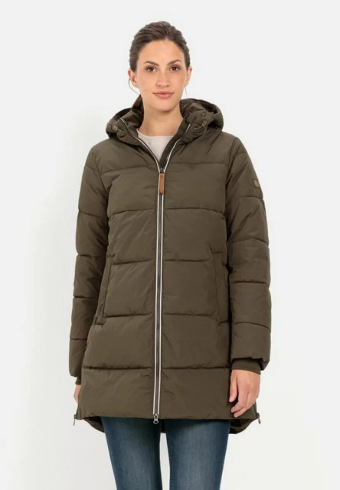 camel active Steppmantel aus recyceltem Polyester Steppjacke günstig online kaufen