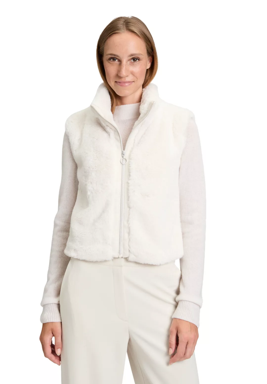Betty Barclay Plüschweste "Betty Barclay Damen Plüschweste mit Reißverschlu günstig online kaufen