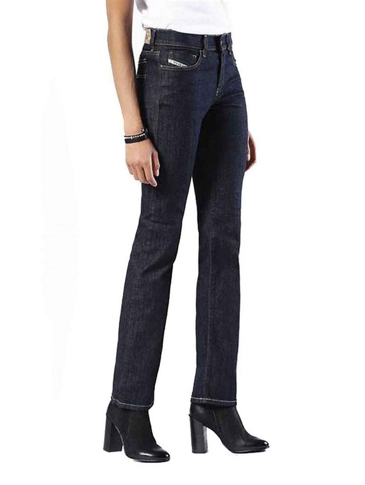 Diesel Bootcut-Jeans Diesel Bootzee-St 0881K Regular Slim Bootcut Damen Jea günstig online kaufen