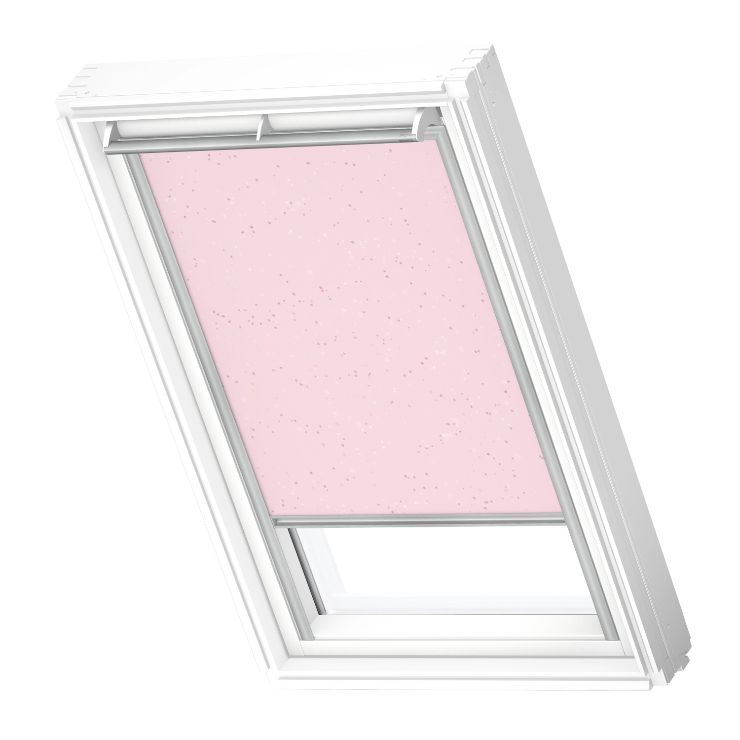 Velux Verdunkelungs-Rollo Manuell DKL FK06 4659S mit Sterne 66 x 118 cm Ros günstig online kaufen