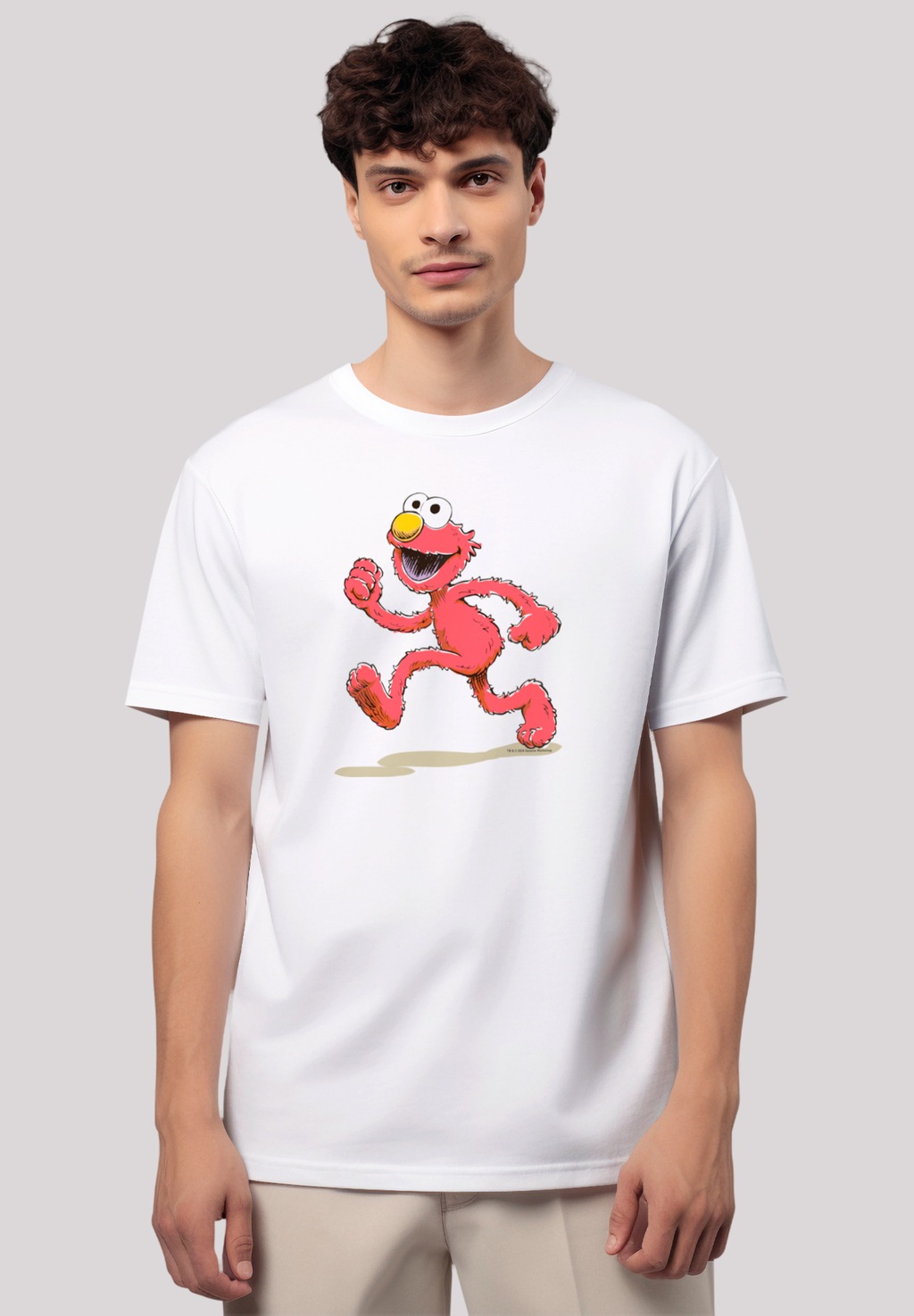 F4NT4STIC T-Shirt "Sesamstraße Elmo Running", Premium Qualität günstig online kaufen