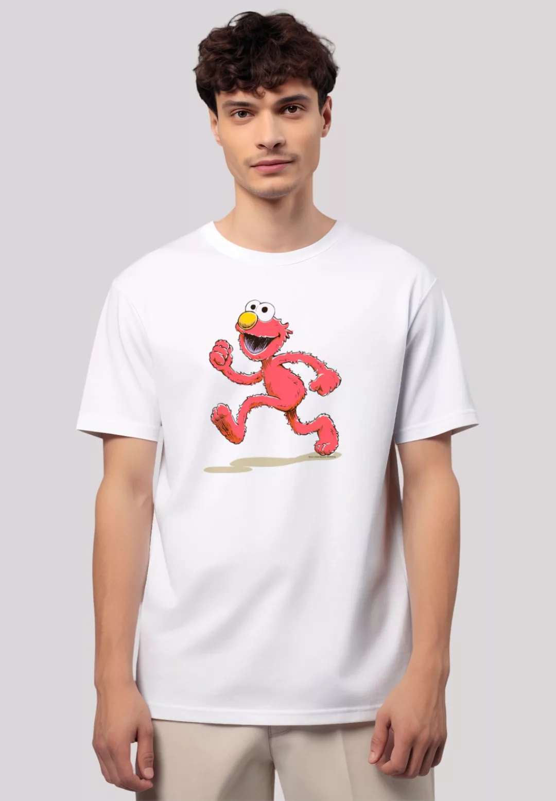 F4NT4STIC T-Shirt "Sesamstraße Elmo Running", Premium Qualität günstig online kaufen