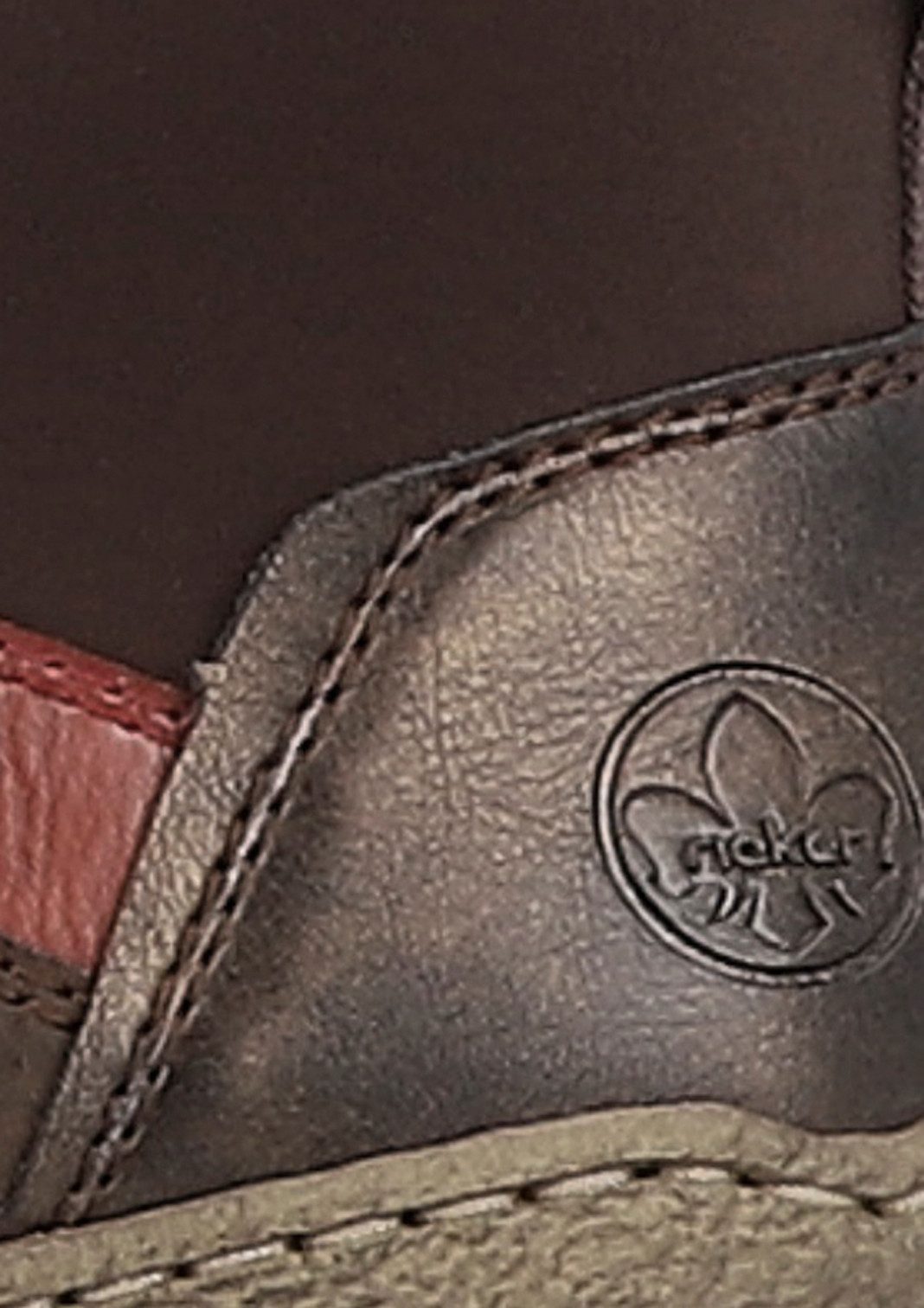Rieker Schlupfboots mit kontrastfarbenen Details günstig online kaufen
