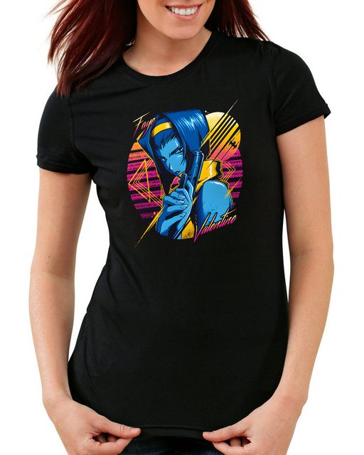 style3 T-Shirt Faye Valentine anime manga swordfish cowboy bebop günstig online kaufen