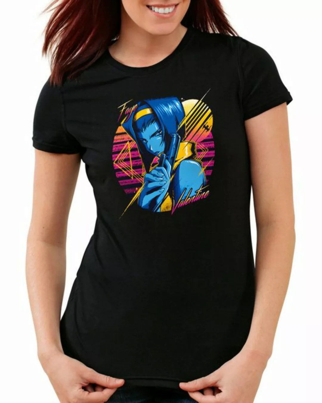 style3 T-Shirt Faye Valentine anime manga swordfish cowboy bebop günstig online kaufen