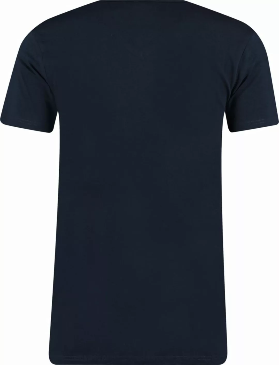 Garage 2-Pack Basic T-shirt Bio V-Ausschnitt Dunkelblau - Größe S günstig online kaufen