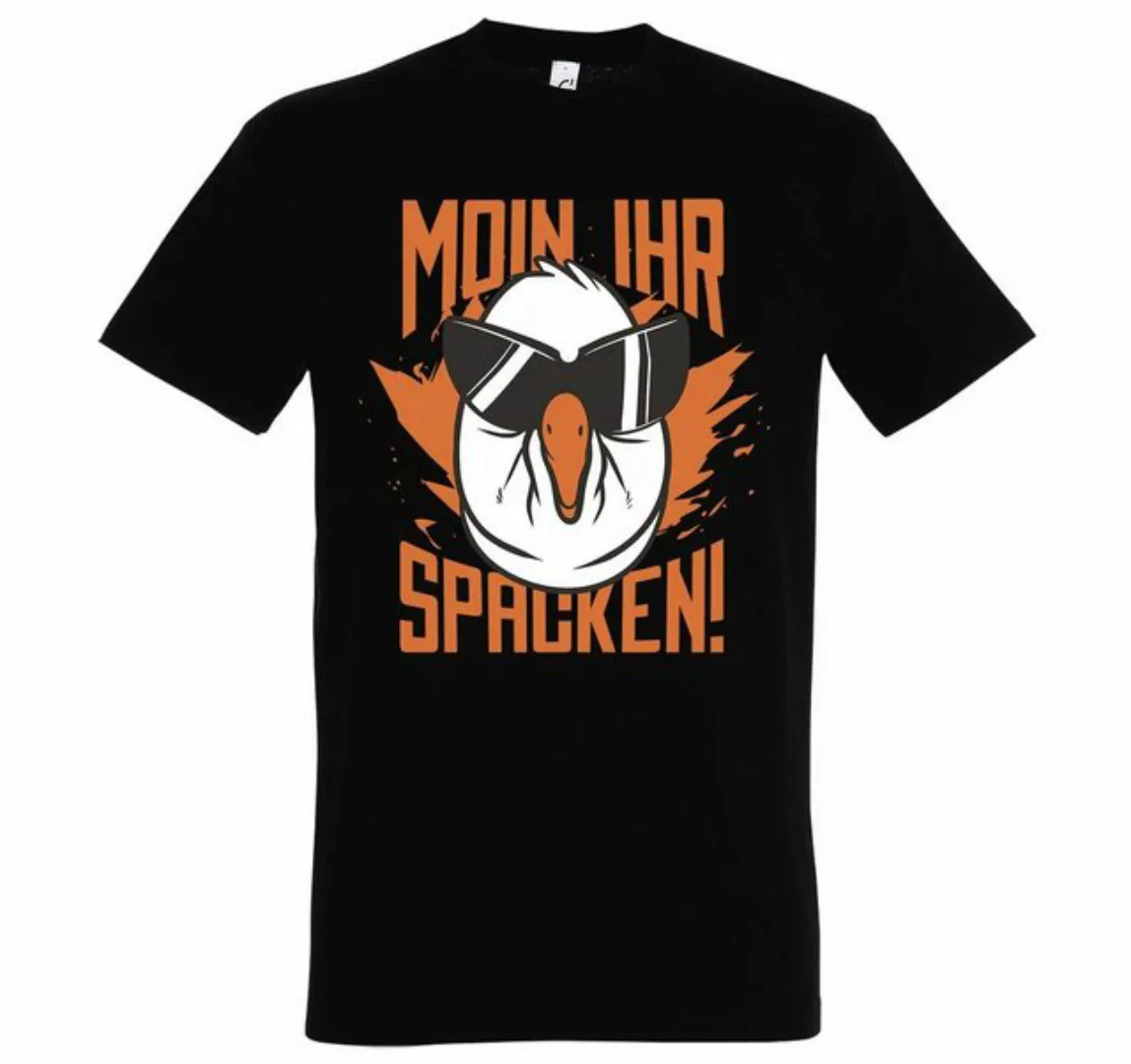 Youth Designz Print-Shirt Herren T-Shirt Moin Ihr Spacken mit lustigem Spru günstig online kaufen