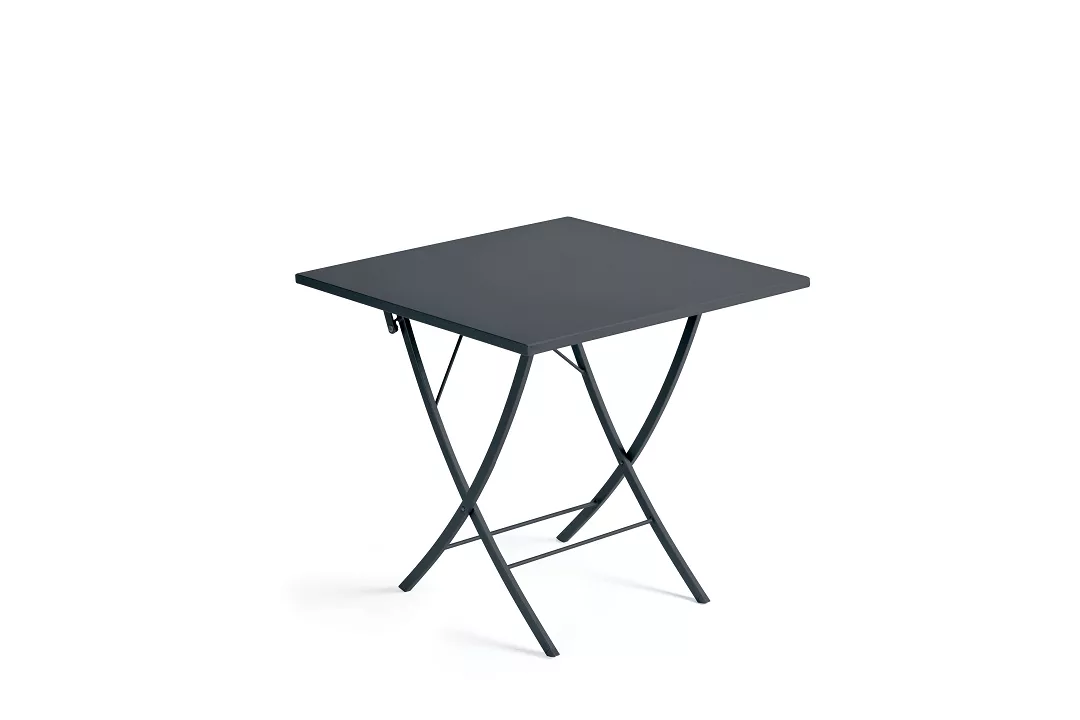 Kleiner Gartentisch Vegas 80x80 cm schwarz günstig online kaufen