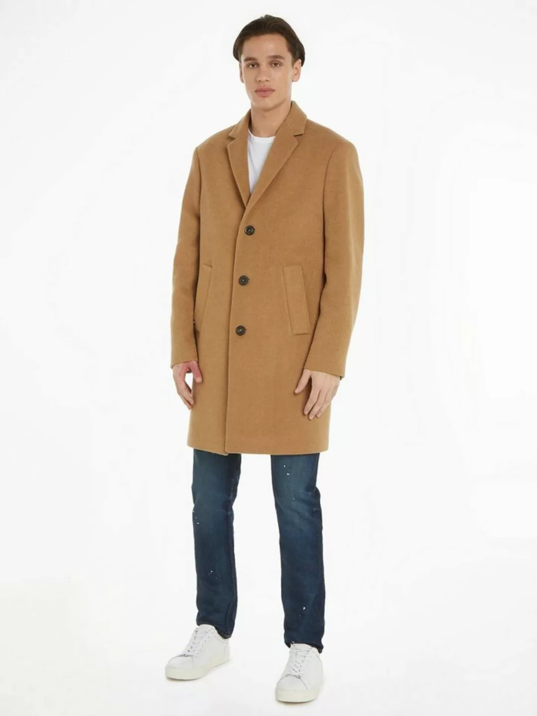 Tommy Hilfiger Kurzmantel DC WOOL MIX COAT günstig online kaufen