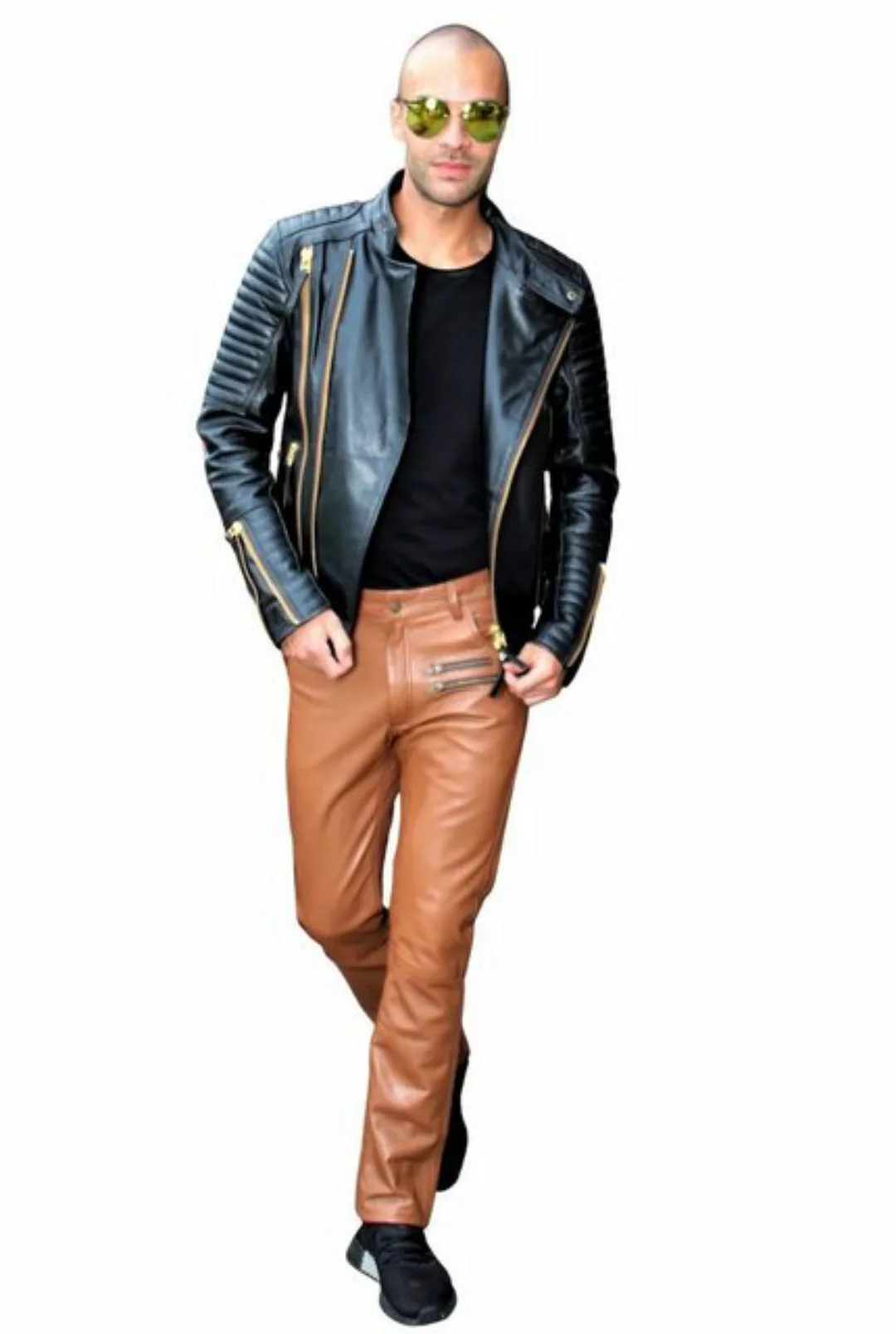 Be Noble Lederhose Texas Lederhose Modell Texas im Jeansstyle günstig online kaufen