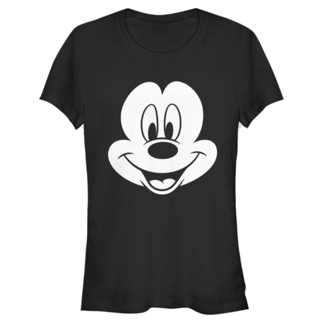Disney - Micky Maus - Micky Maus Big Face Mickey - Frauen T-Shirt günstig online kaufen