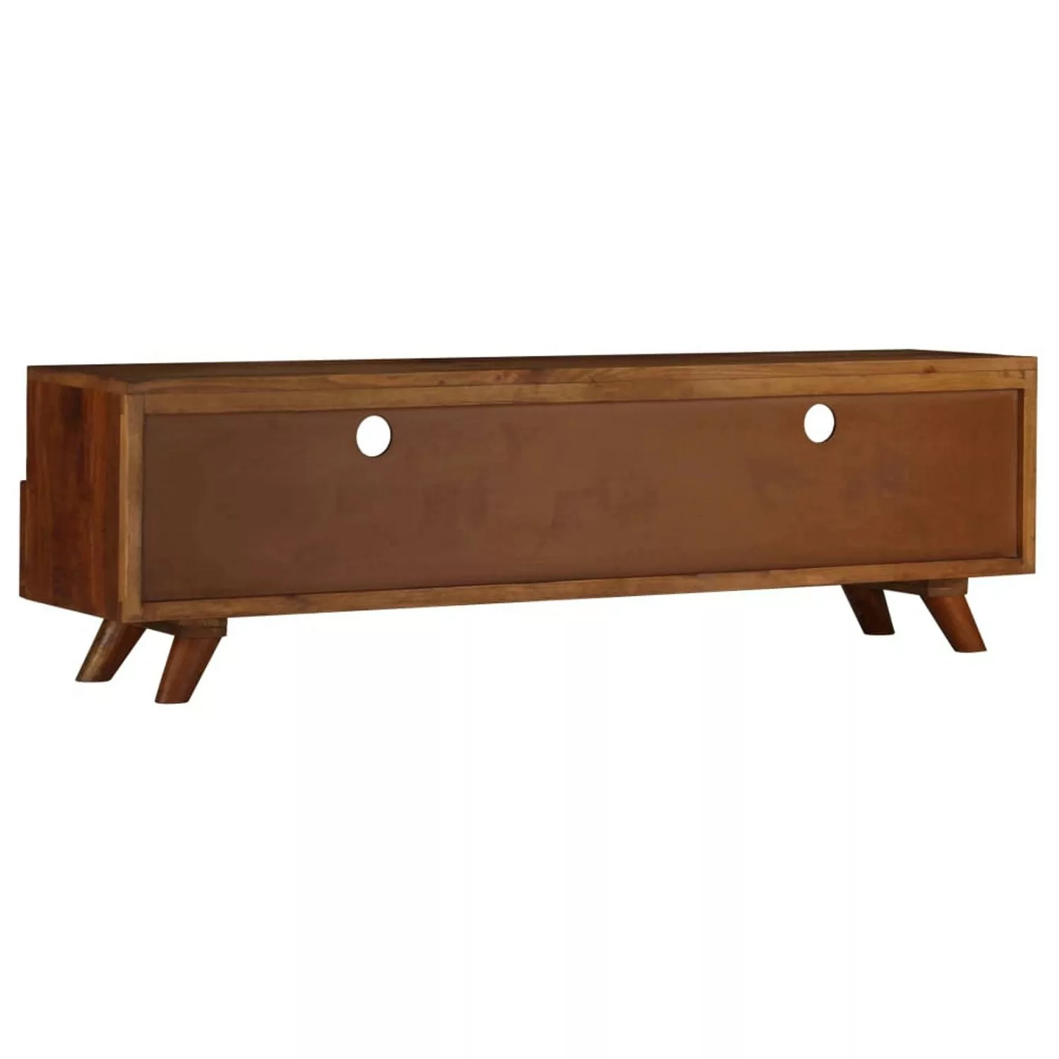 Tv-schrank Altholz Massiv 140x30x40 Cm günstig online kaufen