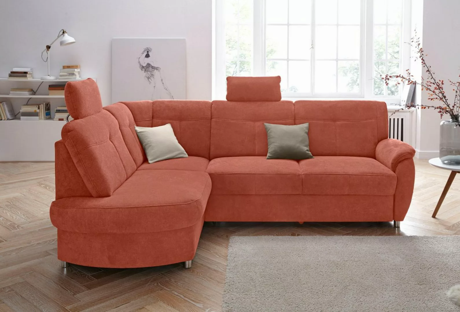 sit&more Ecksofa Sonoma L-Form, wahlweise mit Bettfunktion und Bettkasten günstig online kaufen