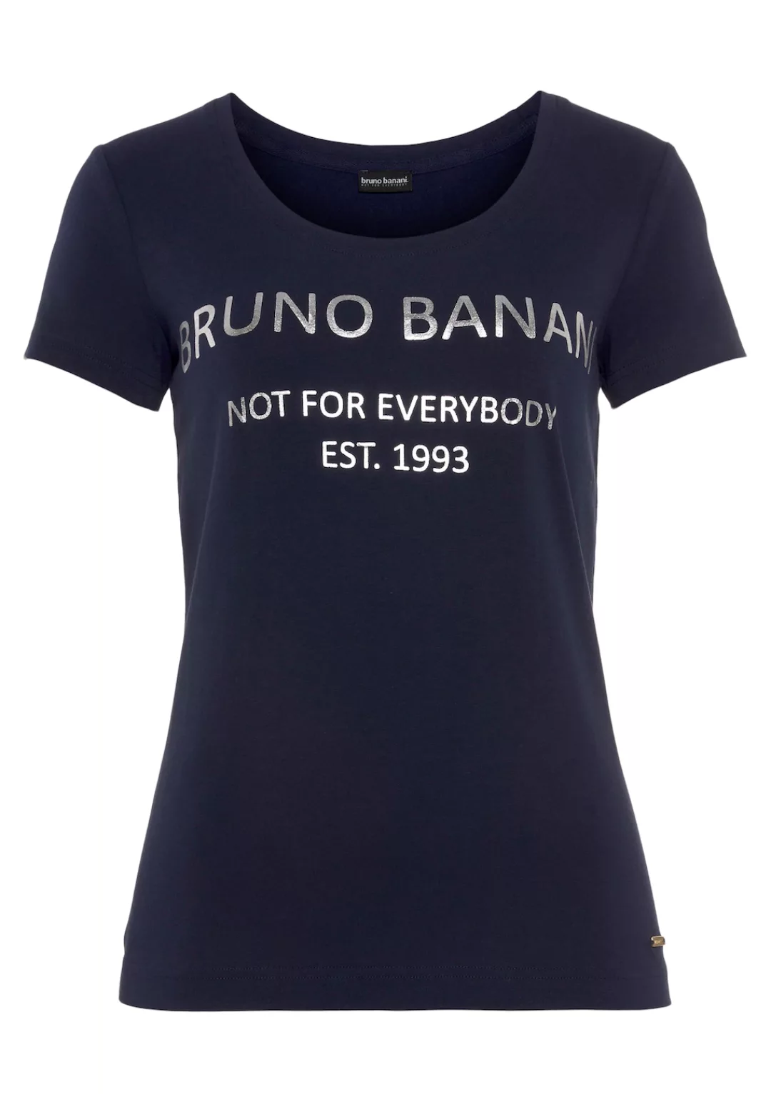 Bruno Banani T-Shirt, mit goldfarbenem Logodruck NEUE KOLLEKTION günstig online kaufen