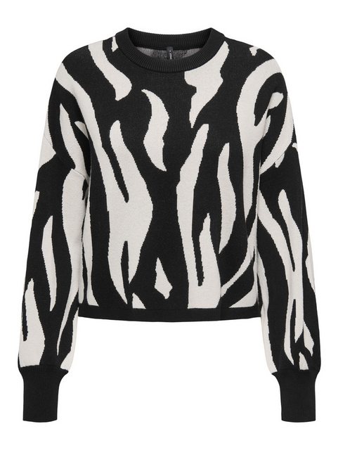 ONLY Strickpullover ONLMONTANA LS JQ O-NECK CC KNT günstig online kaufen