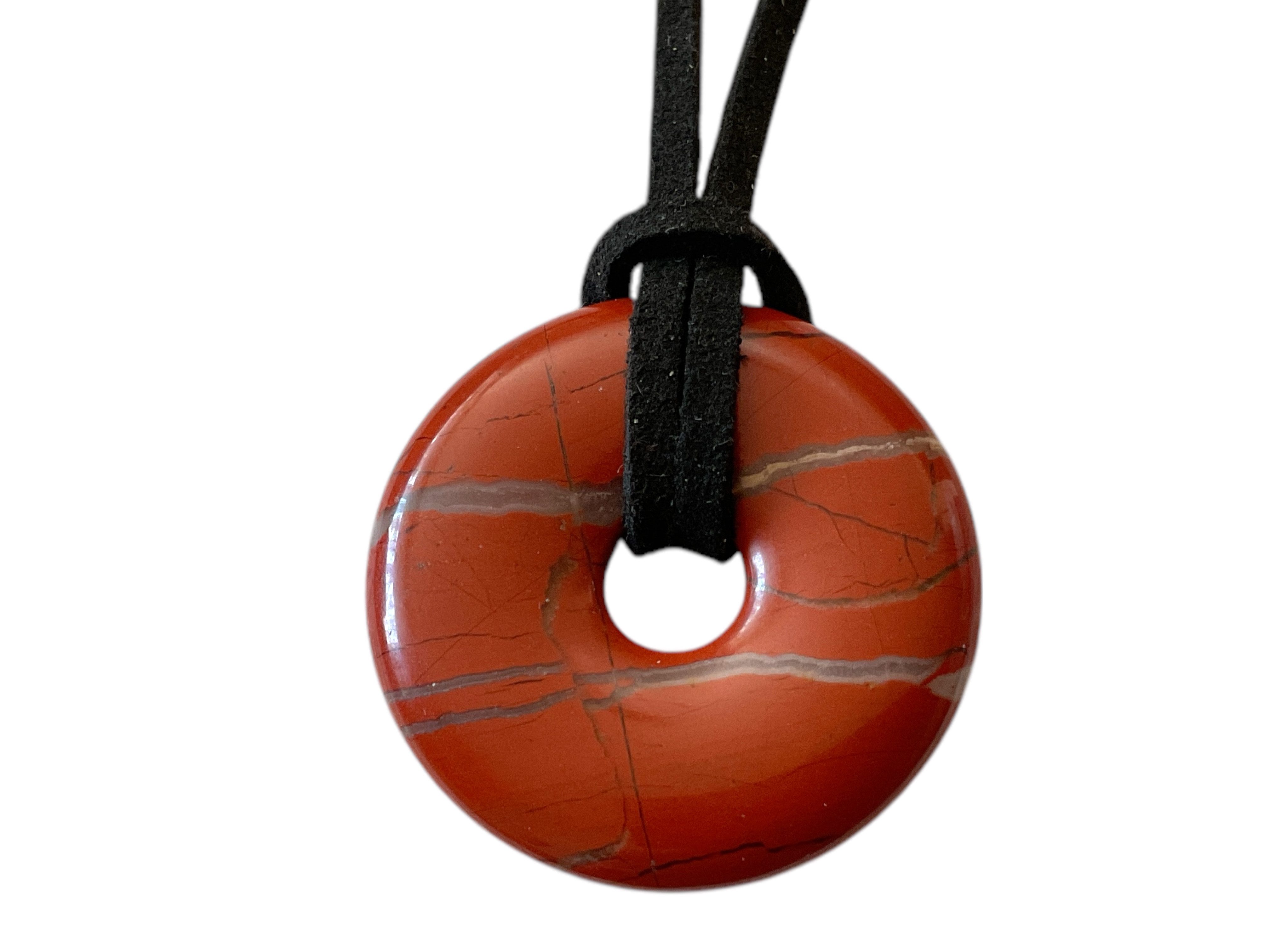 Steinfixx® Lange Kette echter Edelsteindonut 30 günstig online kaufen