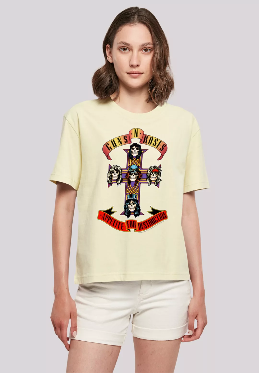 F4NT4STIC T-Shirt "Guns n Roses Appetite For Destruction", Premium Qualität günstig online kaufen