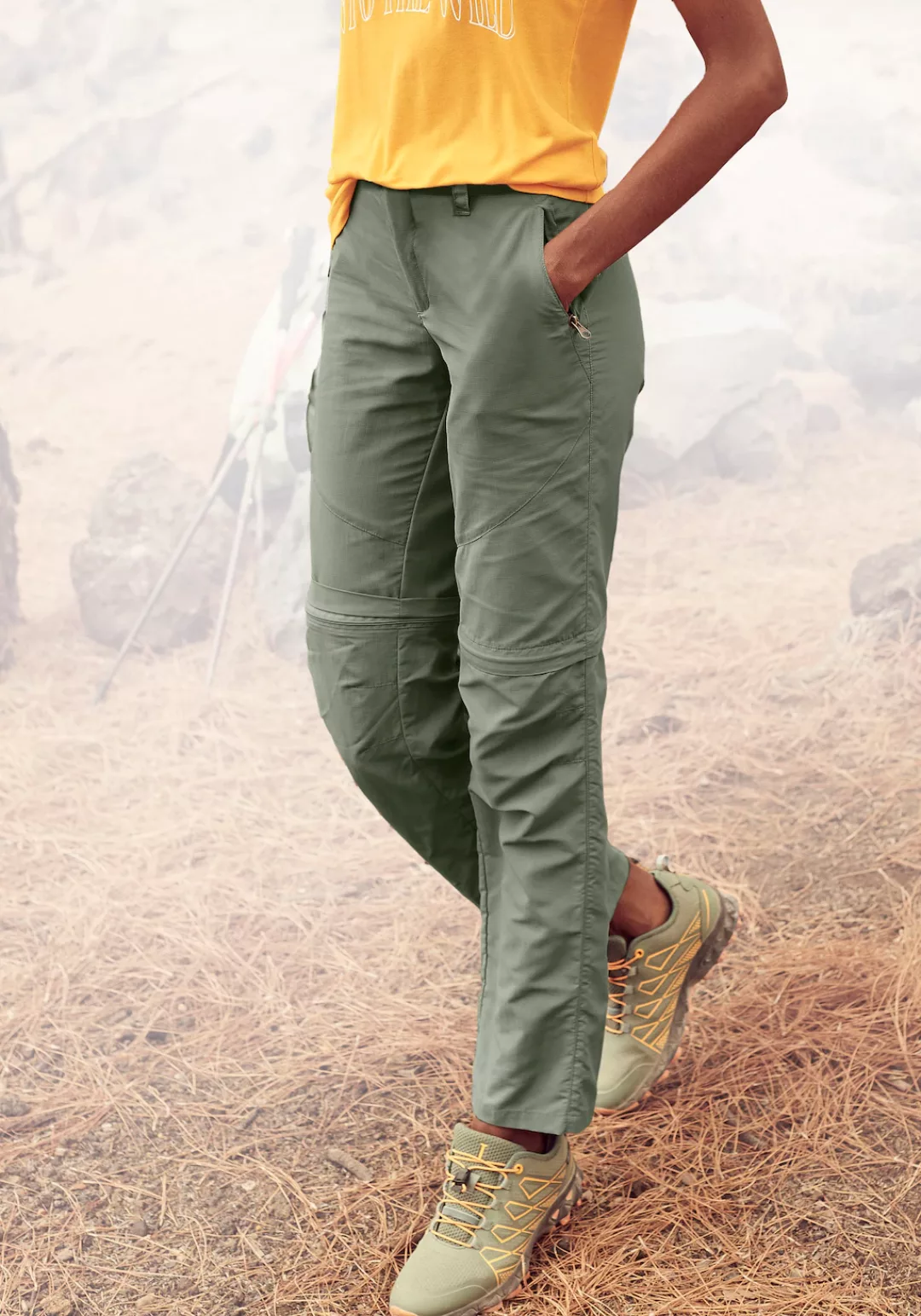 LASCANA ACTIVE Trekkinghose 2-in 1-Hose mit abnehmbaren Hosenbeinen günstig online kaufen