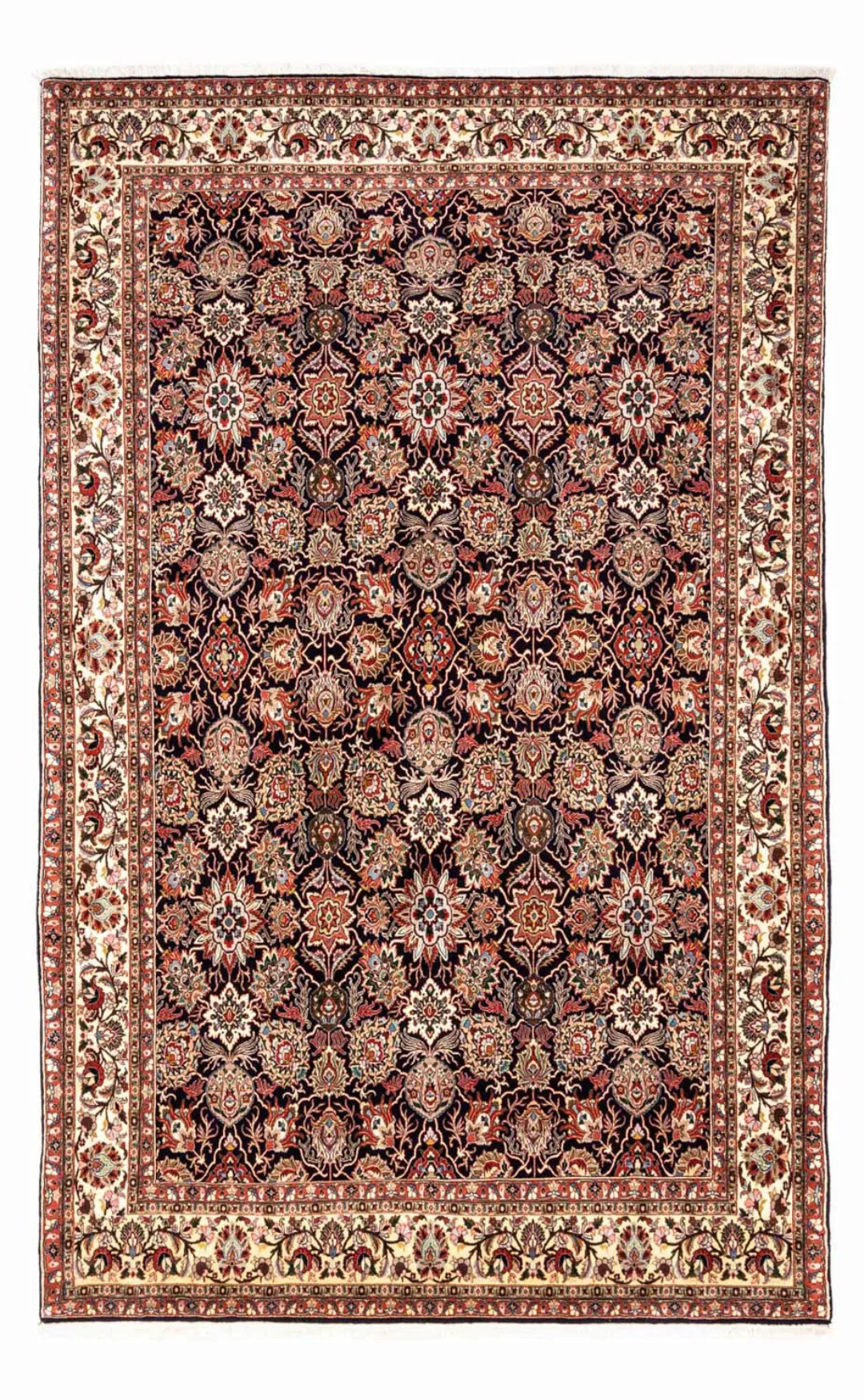 morgenland Wollteppich »Bidjar Takab Blumenmuster Nero 307 x 198 cm«, recht günstig online kaufen