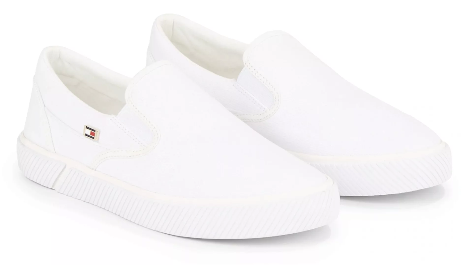 Tommy Hilfiger Slip-On Sneaker "VULC CANVAS SLIP-ON SNEAKER" günstig online kaufen