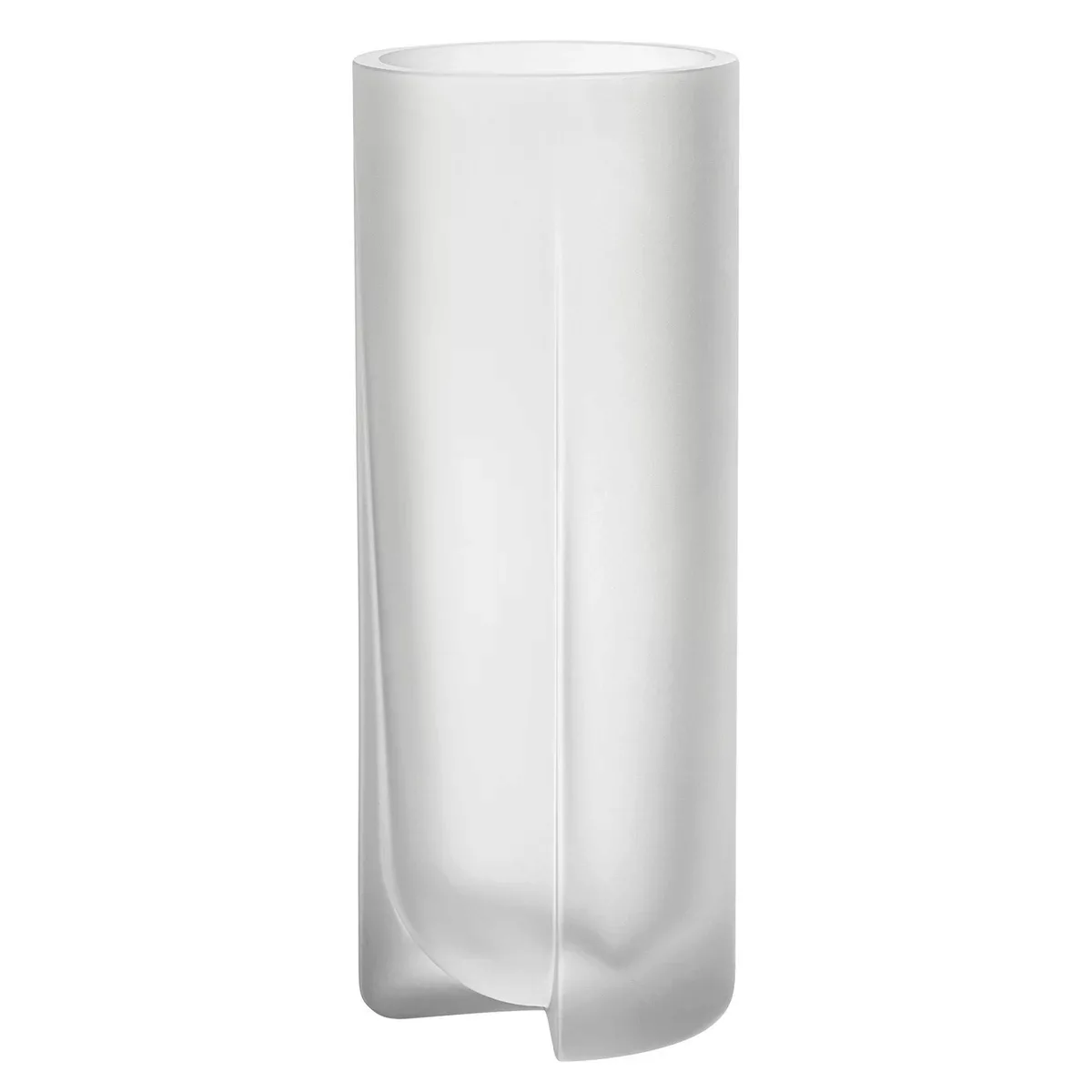 iittala - Kuru Vase Glas 255mm - transparent/matt/H 25,5cm/Handwäsche günstig online kaufen