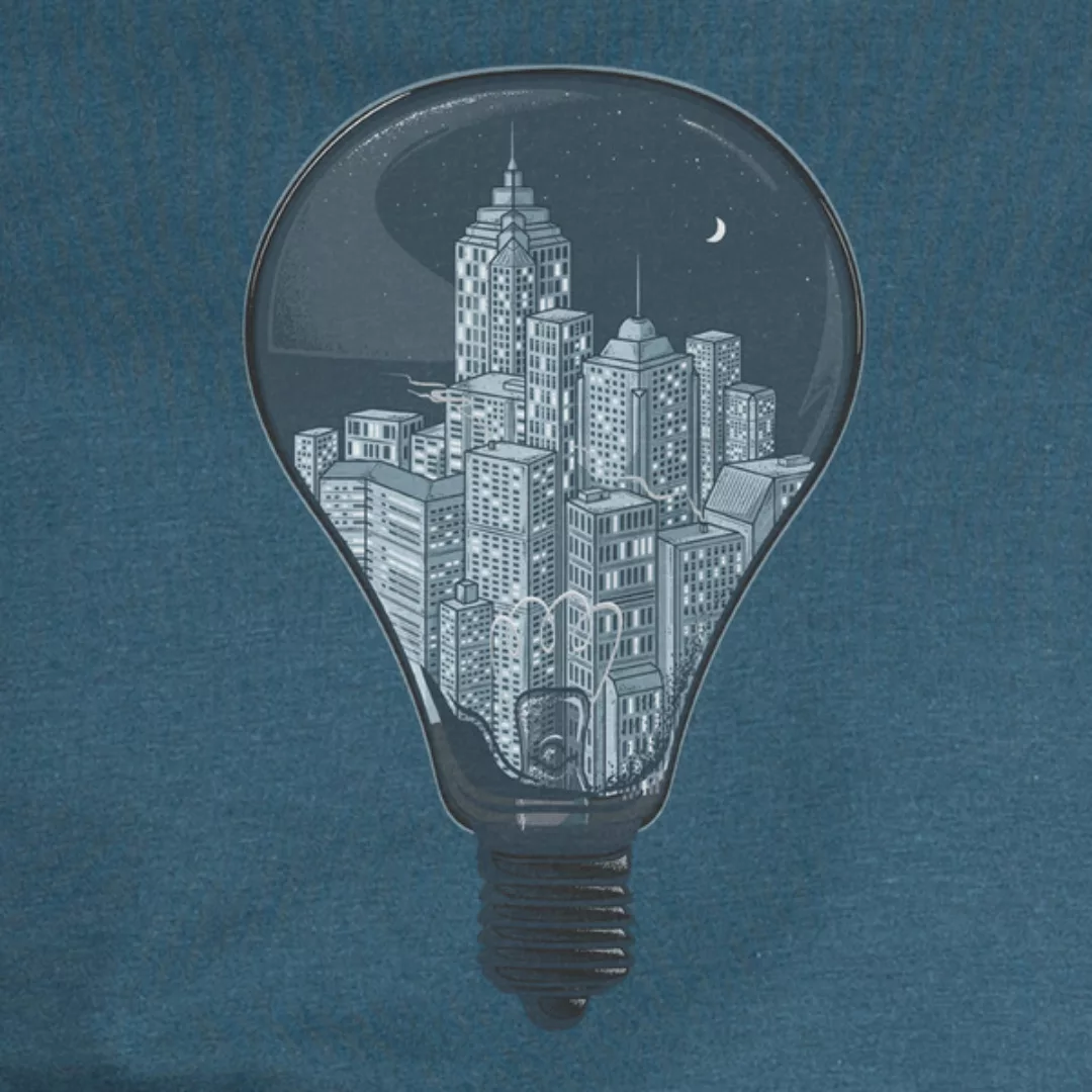 Robert Richter – City Lights - Organic Cotton T-shirt günstig online kaufen