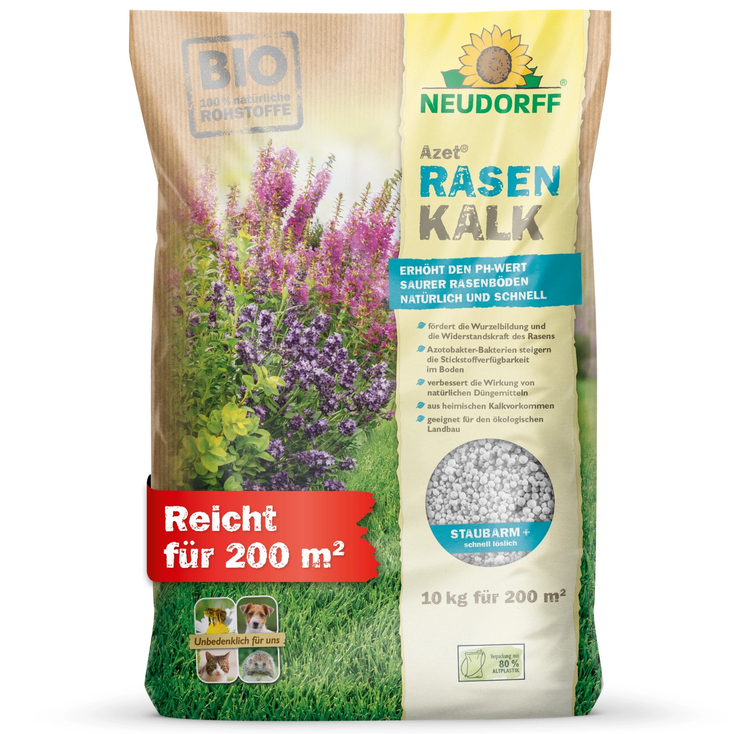 Neudorff Azet Rasen Kalk 10 kg günstig online kaufen