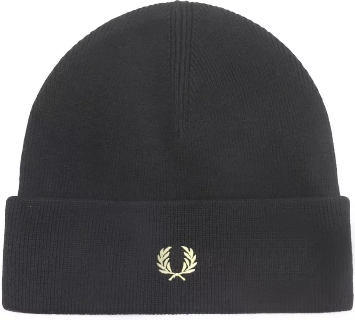 Fred Perry Mütze Wolle Blend Schwarz - günstig online kaufen