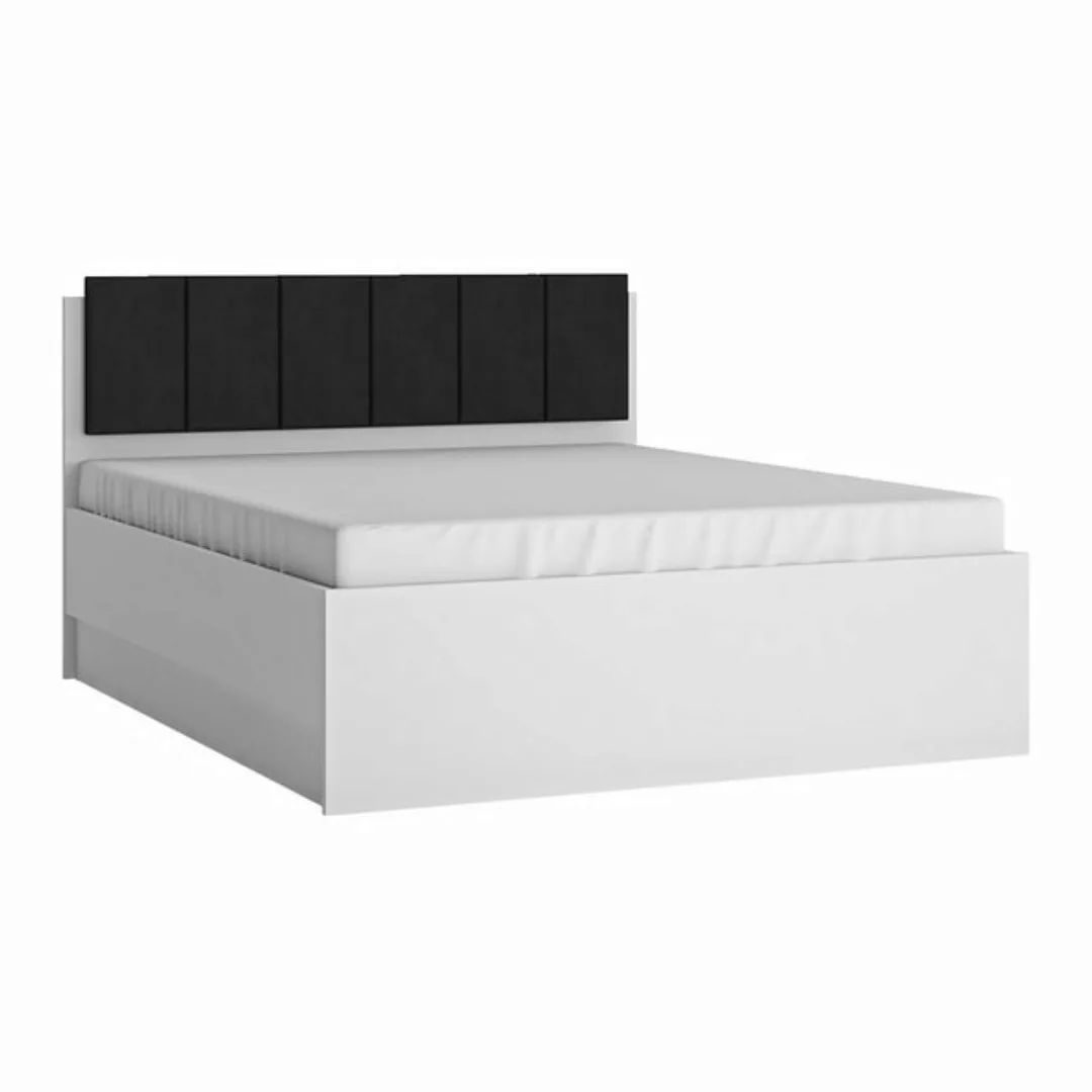 Lomadox Bett LYNDHURST-129, 160 cm, aufklappbar, weiß Hochglanz, B/H/T 166/ günstig online kaufen