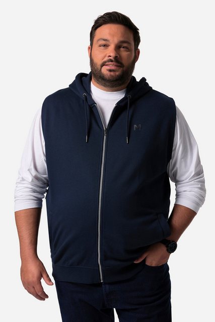 Men Plus Steppweste Men+ Sweatweste Kapuze Zipper bis 8 XL günstig online kaufen