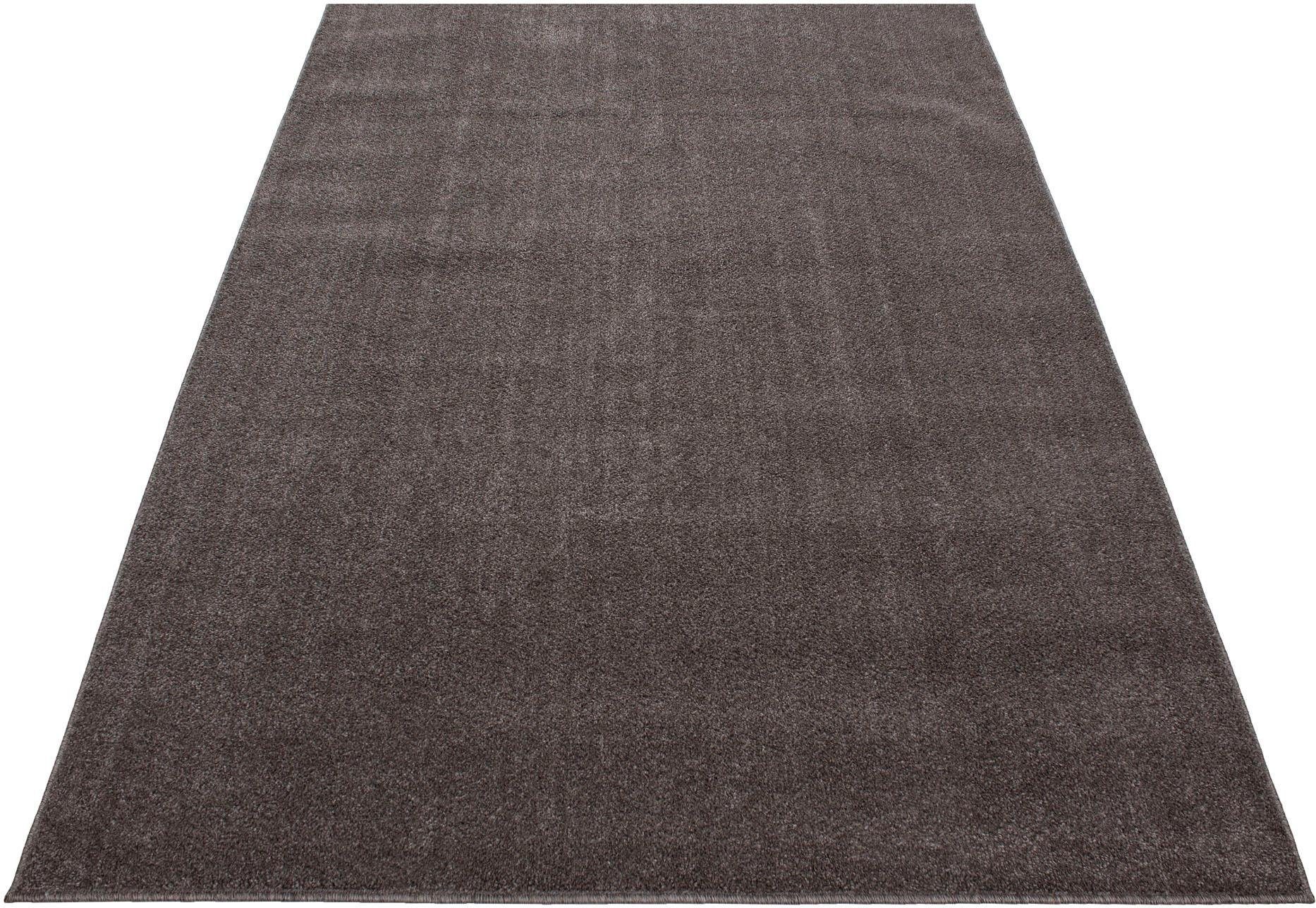 Ayyildiz Teppiche Teppich »ATA«, rechteckig, 10 mm Höhe, Kurzflor, uni, gro günstig online kaufen