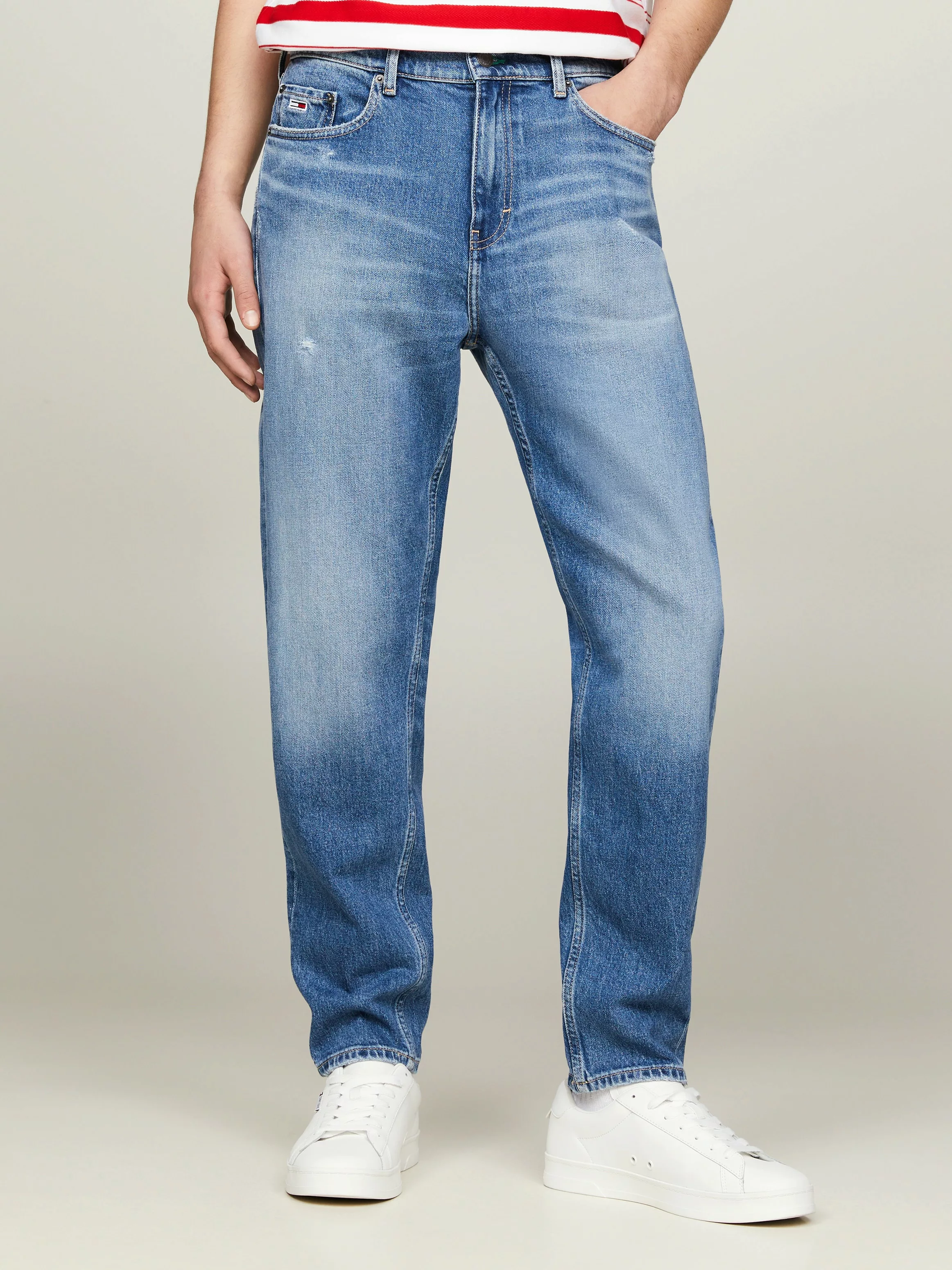 Tommy Jeans Tapered-fit-Jeans ISAAC RLXD TAPERED im 5-Pocket-Style günstig online kaufen