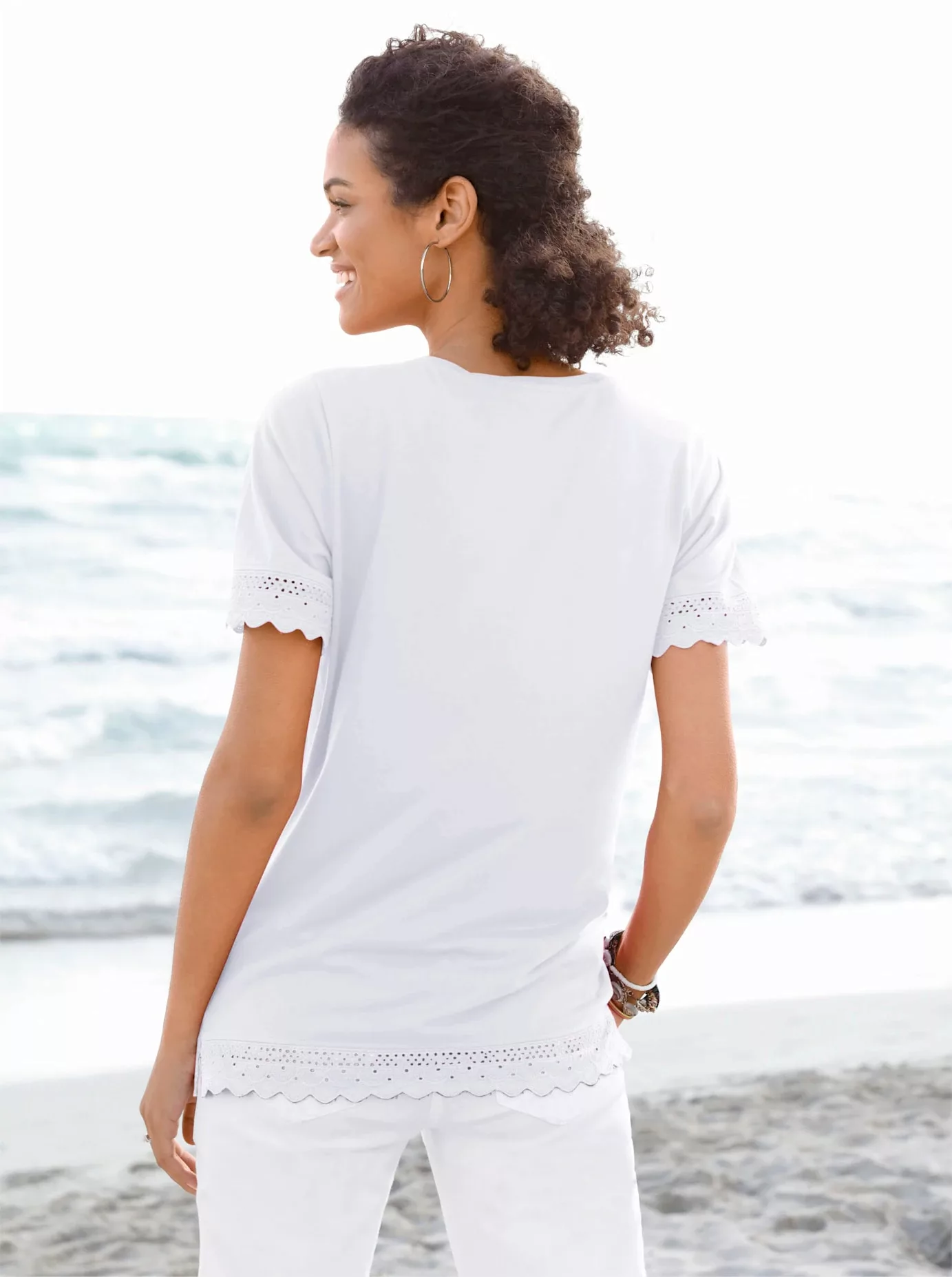 Classic Basics Spitzenshirt "Shirt", (1 tlg.) günstig online kaufen