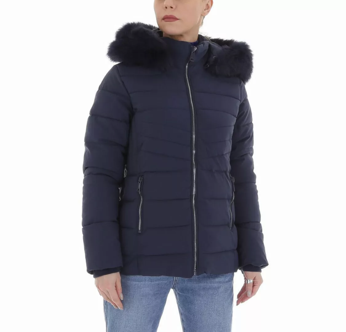 Ital-Design Winterjacke Damen Freizeit (87256490) Kapuze (abnehmbar) Gefütt günstig online kaufen