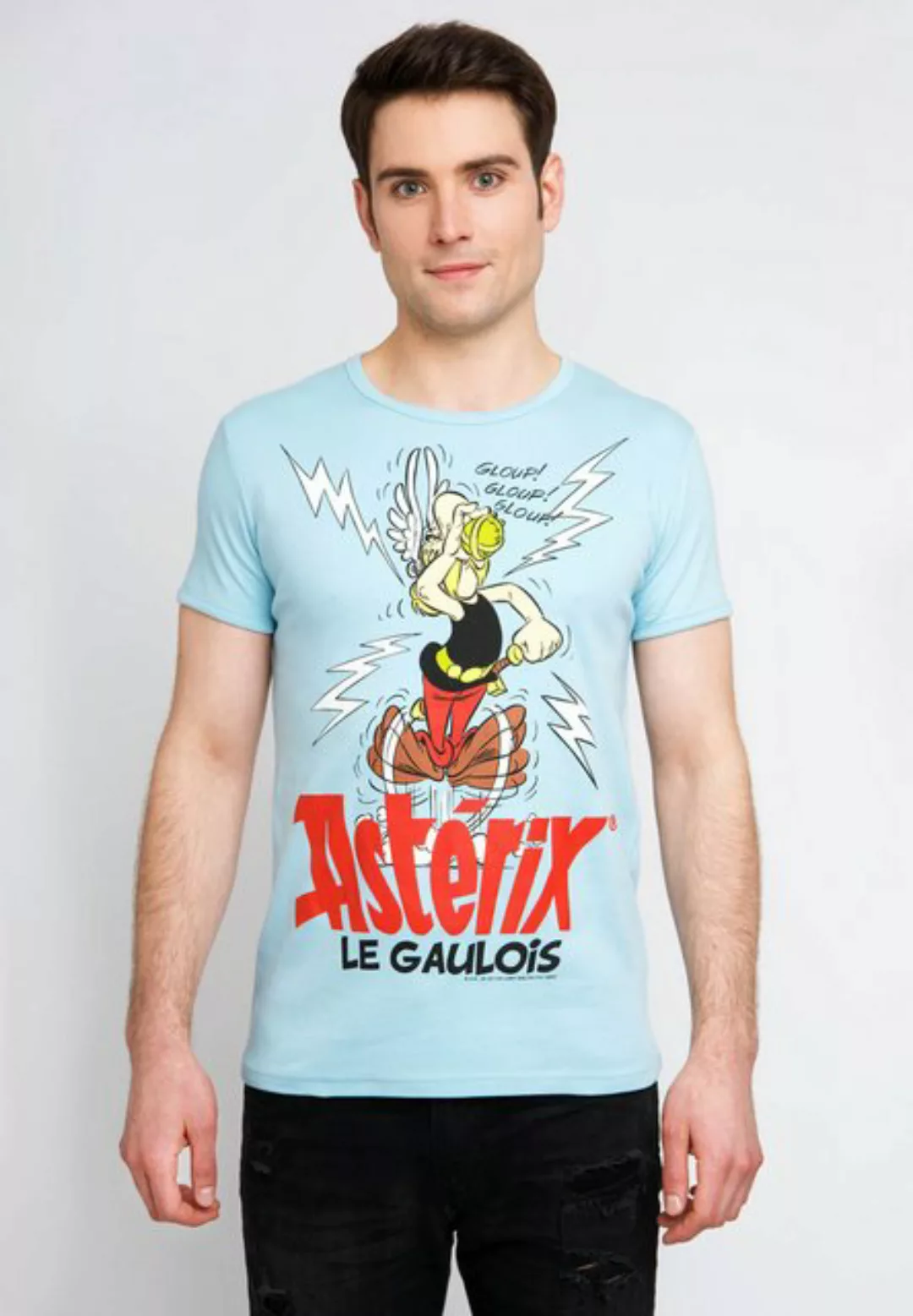 LOGOSHIRT T-Shirt "Asterix Le Gaulois", mit Asterix- und Zaubertrank-Print günstig online kaufen