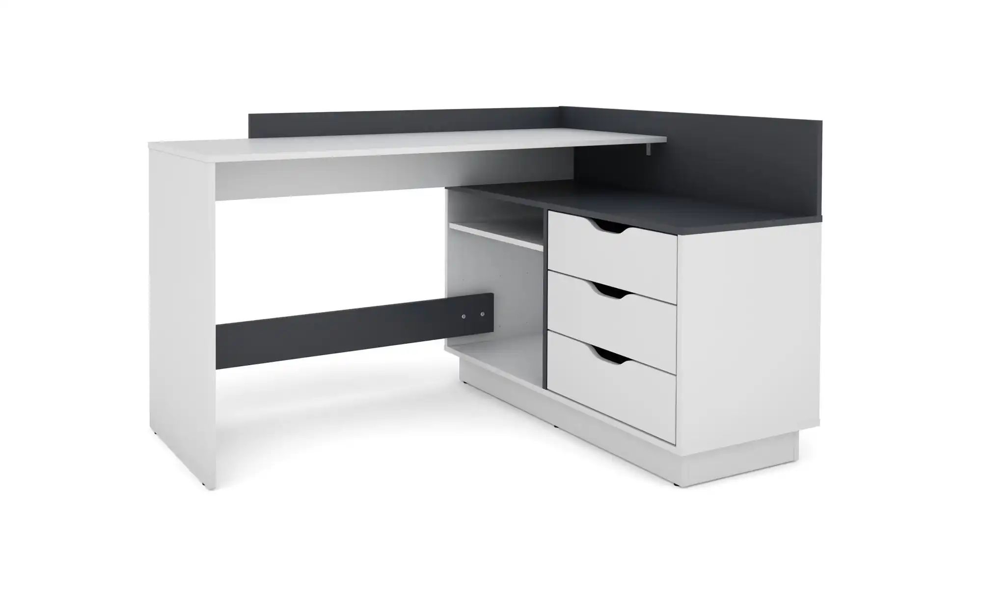 by Living Schreibtisch   ¦ weiß ¦ Maße (cm): B: 129 H: 84 Tische > Computer günstig online kaufen