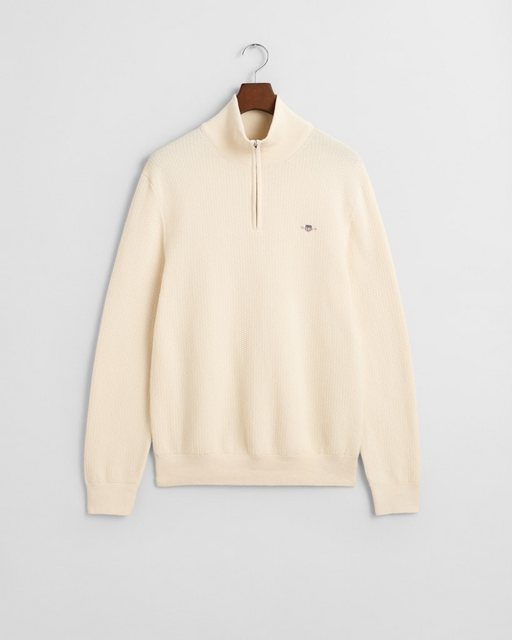 Gant Strickpullover GANT / He.Pullover / COTTON MICRO TEXTURED HALF ZIP günstig online kaufen