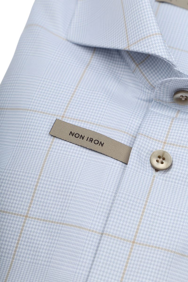 John Miller Hemd Check Hellblau - Größe 38 günstig online kaufen