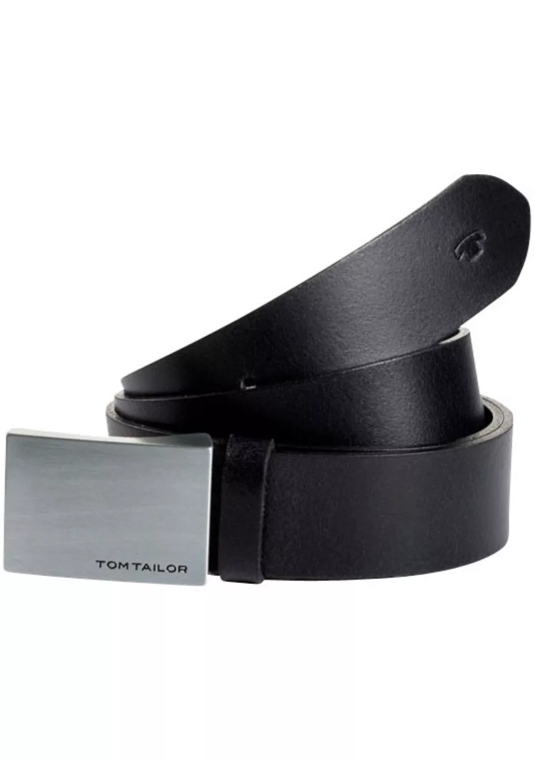 TOM TAILOR Koppelgürtel "TTBOB", (1), 3,5 cm breiter Herrengürtel, modische günstig online kaufen