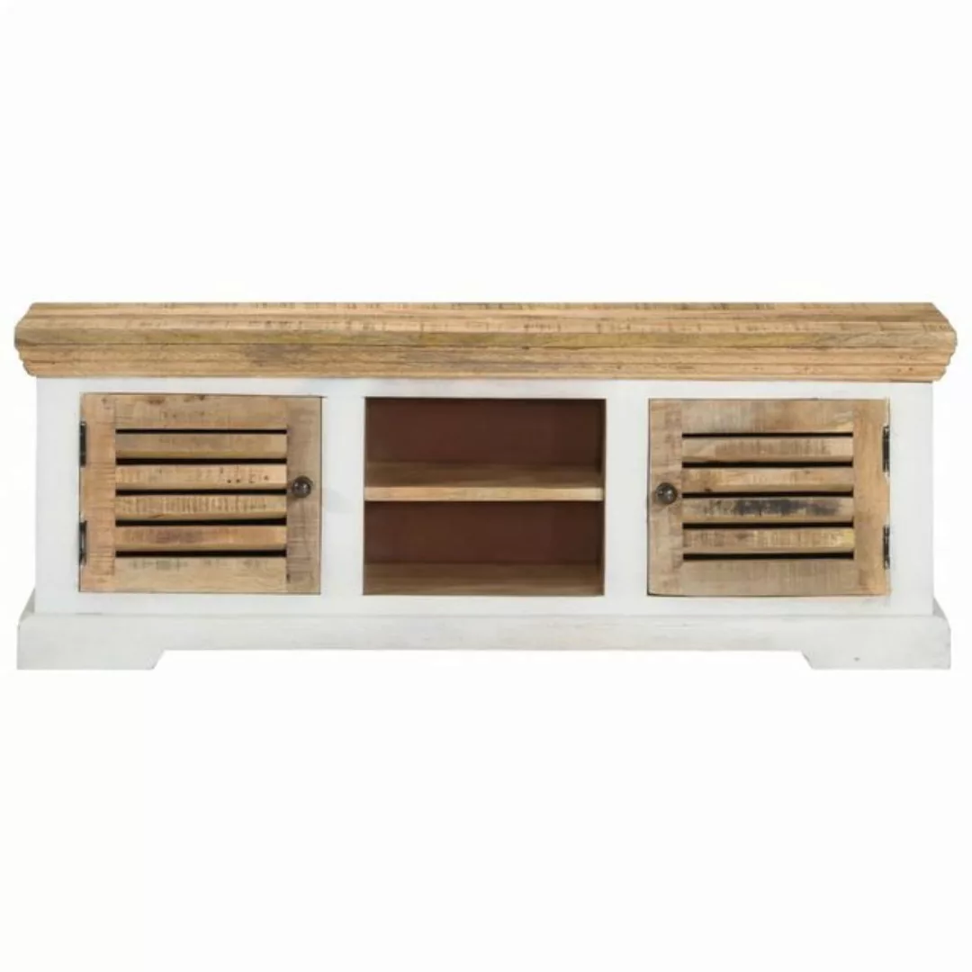 Vidaxl Tv-schrank 110x30x40 Cm Massivholz Mango günstig online kaufen