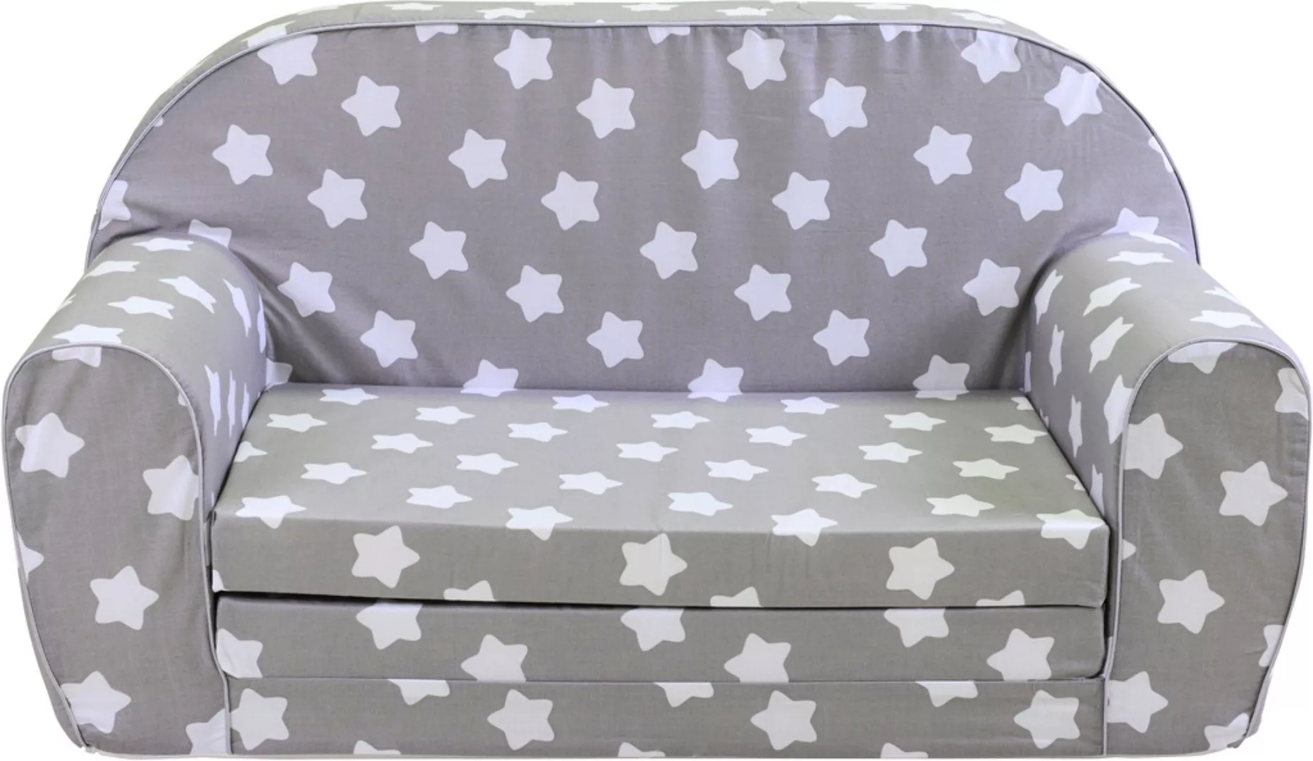 Knorrtoys® Sofa »Grey White Stars«, für Kinder; Made in Europe günstig online kaufen