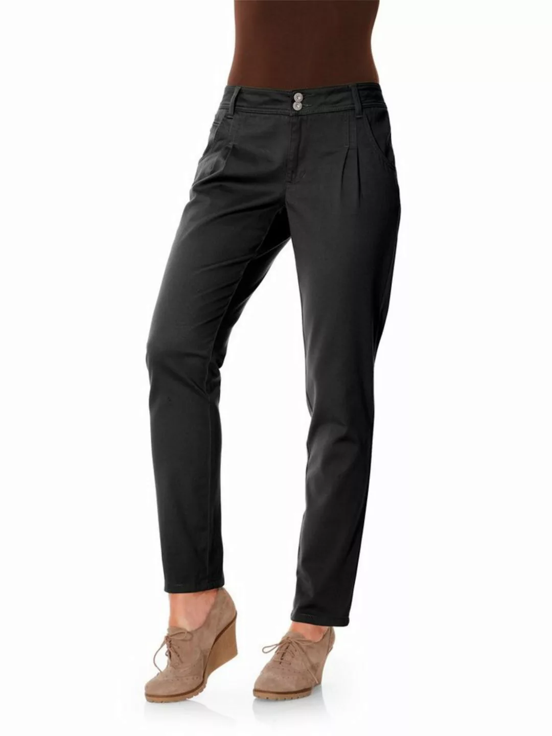 heine Jerseyhose Chino-Hose Innenbeinlänge ca. 79 cm günstig online kaufen