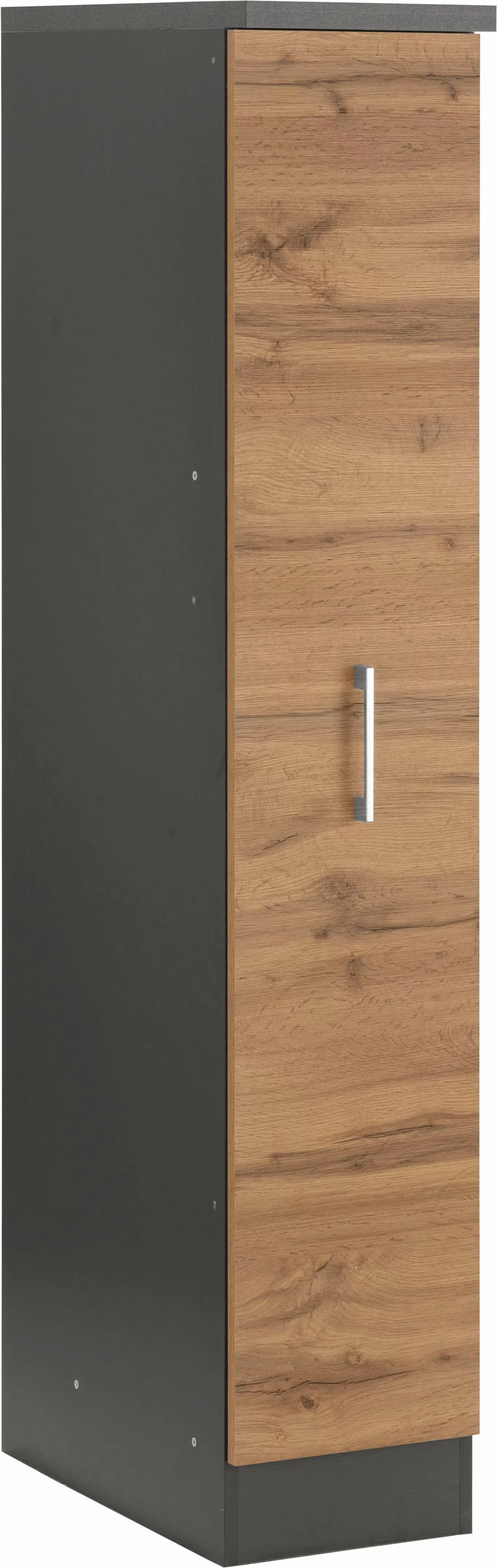 KOCHSTATION Apothekerschrank "KS-Colmar", 30 cm breit, 165 cm hoch, mit 3 A günstig online kaufen