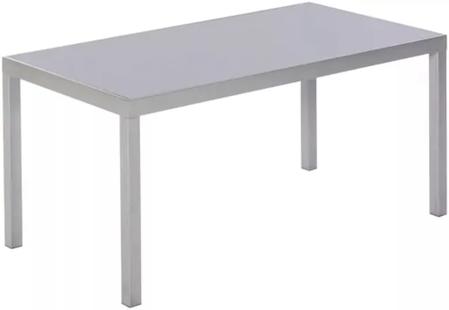 MERXX Gartentisch "Taviano", (Tisch 90x150 cm), Aluminium, Sicherheitsglas günstig online kaufen