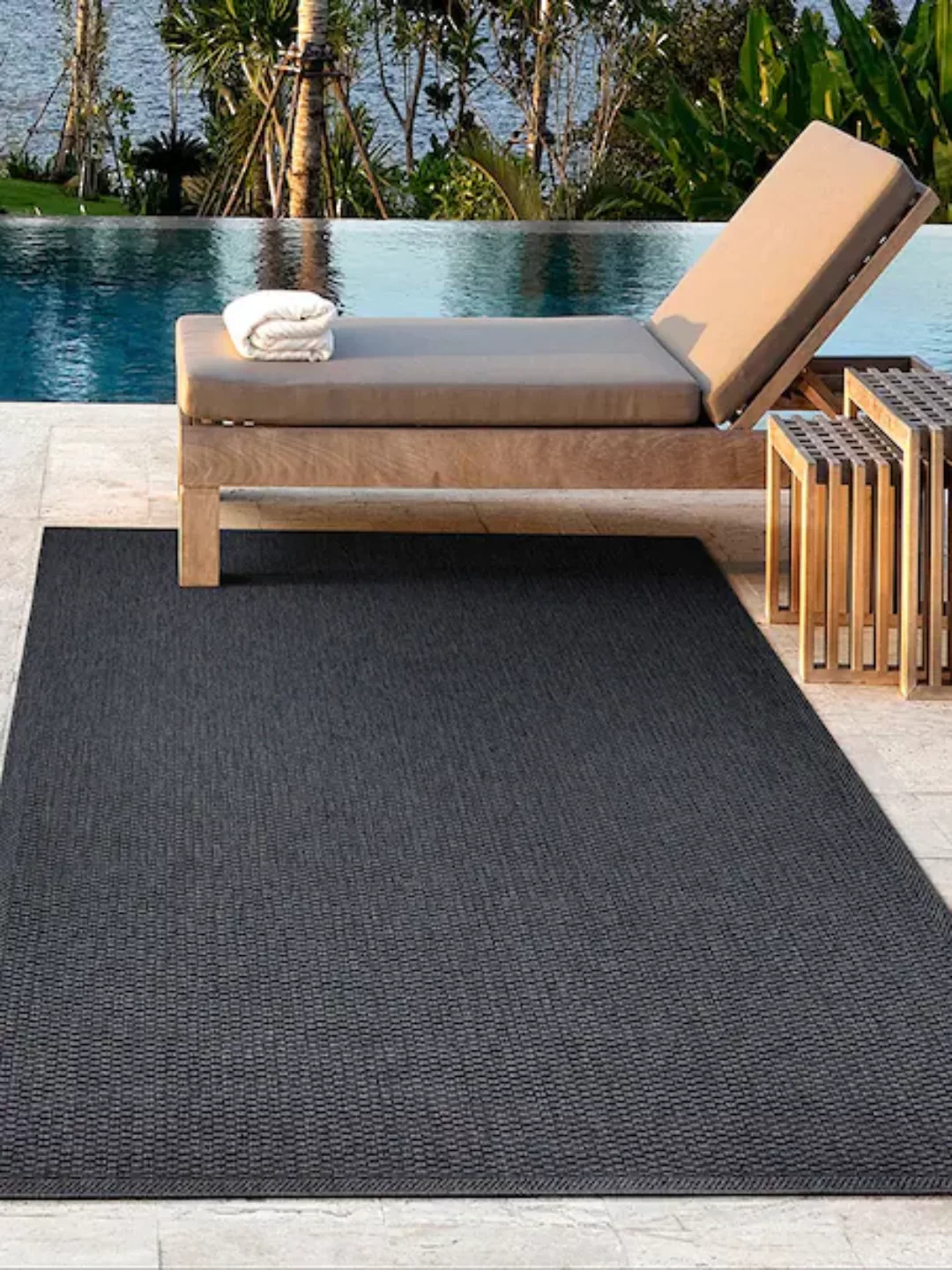 the carpet Teppich »Toulose«, rechteckig, 1 mm Höhe, moderner robuster In u günstig online kaufen