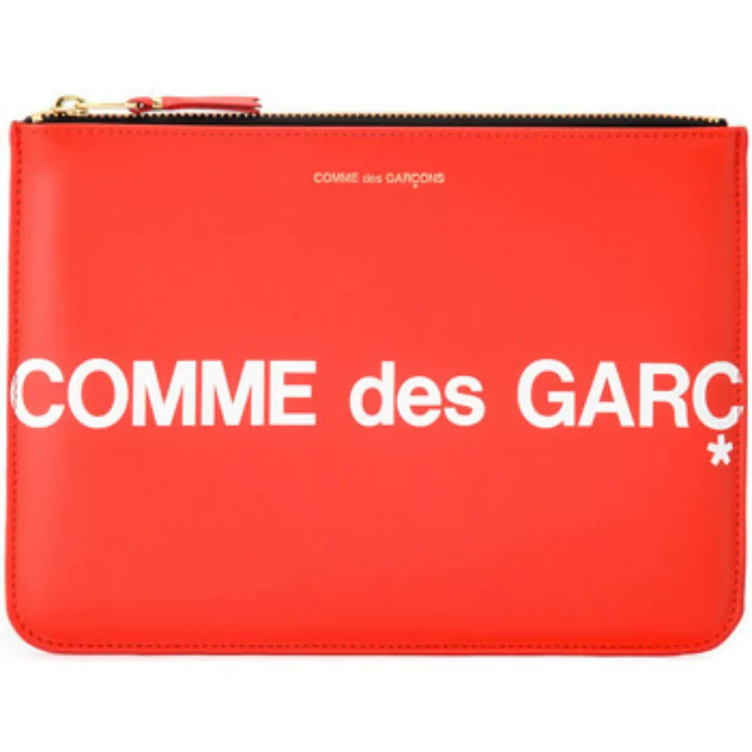 Comme Des Garcons  Geldbeutel Comme Des Garçons Wallet Umschlag Huge Logo i günstig online kaufen