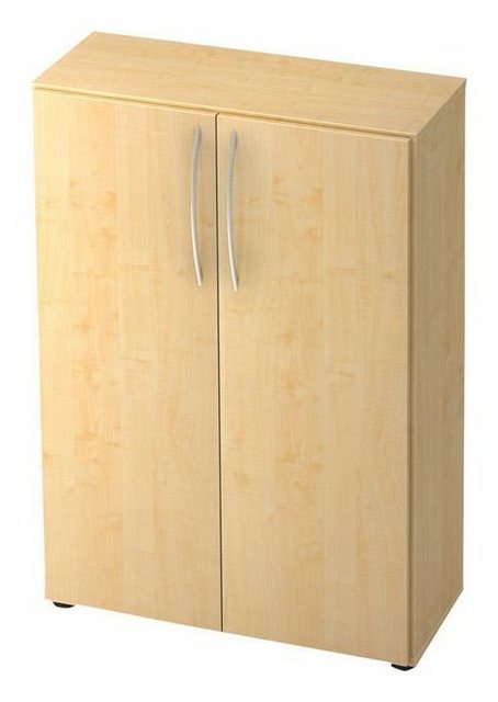 HAMMERBACHER Mehrzweckschrank Schrank 3 OH B 800 mm Nussbaum günstig online kaufen