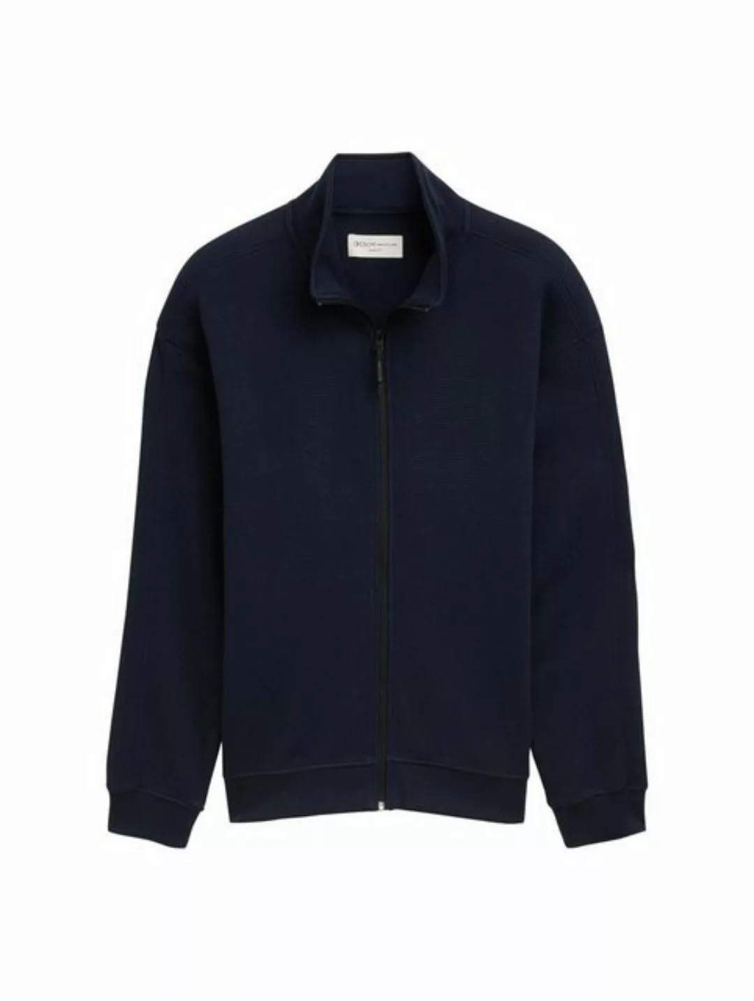 TOM TAILOR Denim Sweatjacke mit Stehkragen günstig online kaufen