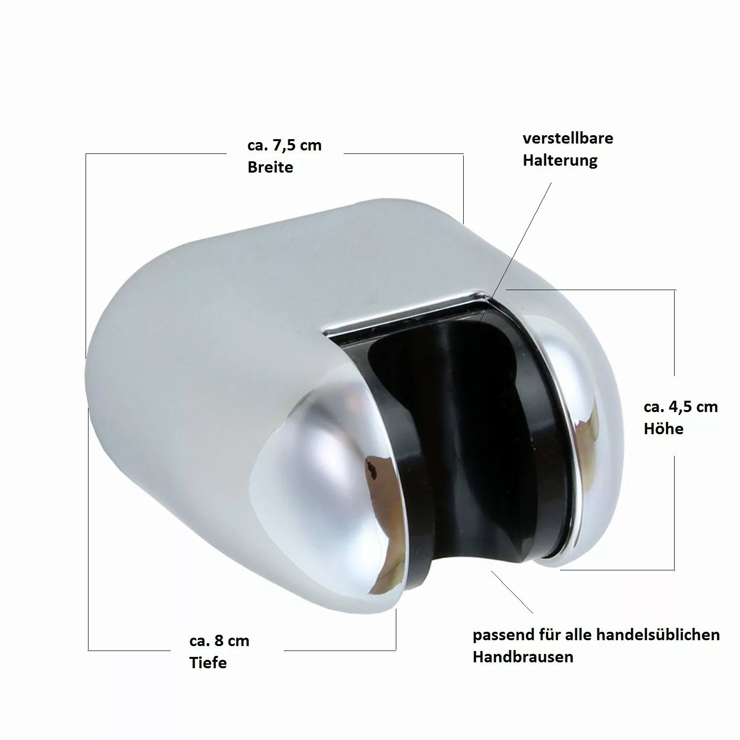 Sanixa Brausehalter Wandbefestigung Handbrausen-Halter, Brausehalter verste günstig online kaufen