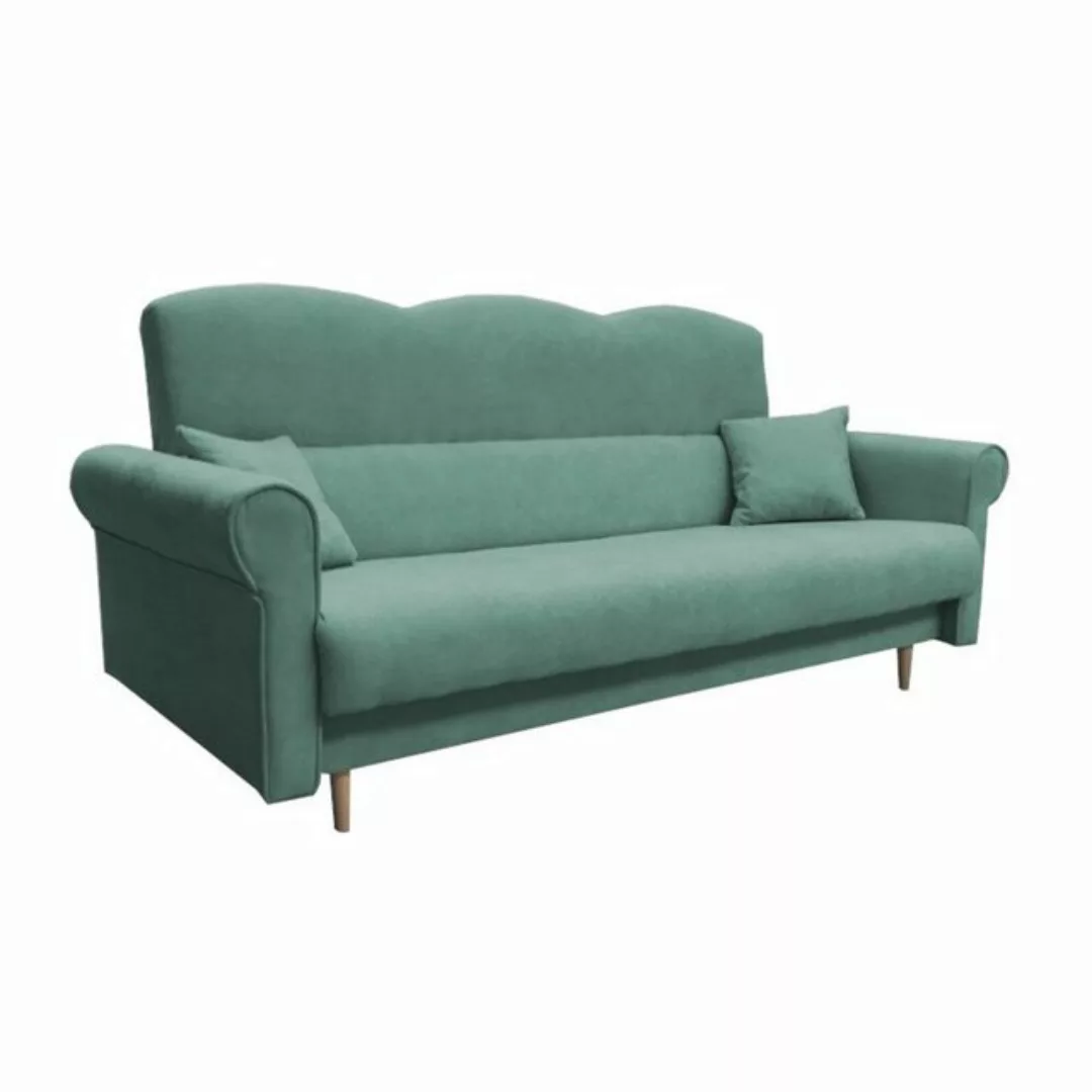 MOEBLO Schlafsofa TULIP, Kippsofa Sofa Klappsofa Bettfunktion Couch, mit Sc günstig online kaufen